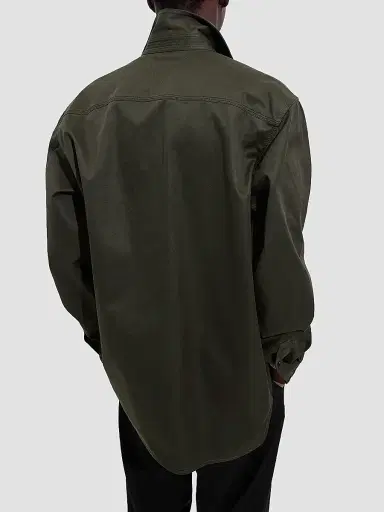 Bottega Veneta Men's Light Cotton Gabardine Shirt | Thumbnail 2 Bottega Veneta Men's Light Cotton Gabardine Shirt | Thumbnail 2