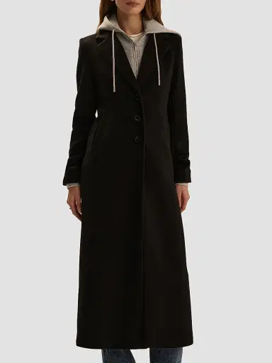 Favorite Daughter Women's The Sport Wool-Blend Long Coat | Thumbnail 4 Favorite Daughter Women's The Sport Wool-Blend Long Coat | Thumbnail 4