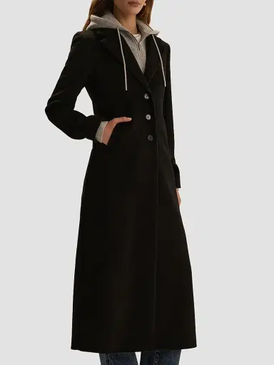 Favorite Daughter Women's The Sport Wool-Blend Long Coat | Thumbnail 5 Favorite Daughter Women's The Sport Wool-Blend Long Coat | Thumbnail 5