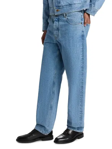 Thom Browne Men's Washed Selvedge Denim Straight-Leg Jeans | Thumbnail 4 Thom Browne Men's Washed Selvedge Denim Straight-Leg Jeans | Thumbnail 4
