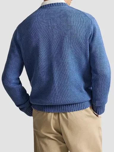 Polo Ralph Lauren Men's The Iconic Flag Sweater | Thumbnail 4 Polo Ralph Lauren Men's The Iconic Flag Sweater | Thumbnail 4