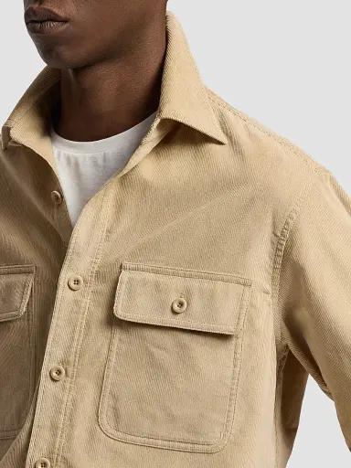Ralph Lauren Purple Label Men's Sea Island Corduroy Sport Shirt | Thumbnail 8 Ralph Lauren Purple Label Men's Sea Island Corduroy Sport Shirt | Thumbnail 8