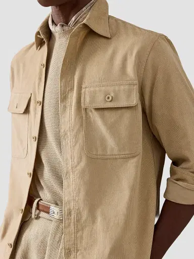 Ralph Lauren Purple Label Men's Sea Island Corduroy Sport Shirt | Thumbnail 9 Ralph Lauren Purple Label Men's Sea Island Corduroy Sport Shirt | Thumbnail 9