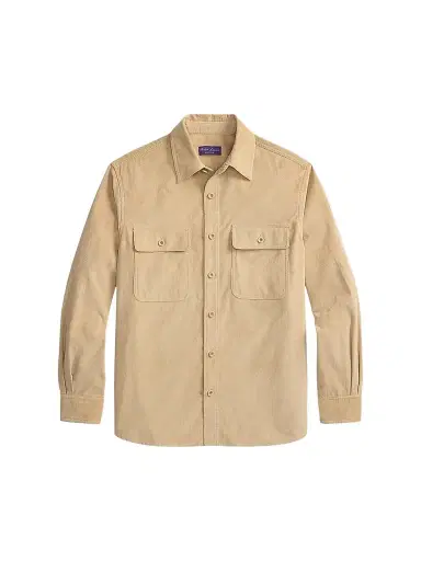 Ralph Lauren Purple Label Men's Sea Island Corduroy Sport Shirt | Thumbnail 1 Ralph Lauren Purple Label Men's Sea Island Corduroy Sport Shirt | Thumbnail 1