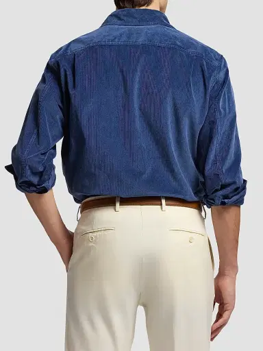 Ralph Lauren Purple Label Men's Sea Island Corduroy Sport Shirt | Thumbnail 3 Ralph Lauren Purple Label Men's Sea Island Corduroy Sport Shirt | Thumbnail 3