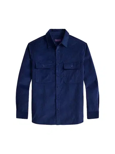 Ralph Lauren Purple Label Men's Sea Island Corduroy Sport Shirt | Thumbnail 1 Ralph Lauren Purple Label Men's Sea Island Corduroy Sport Shirt | Thumbnail 1