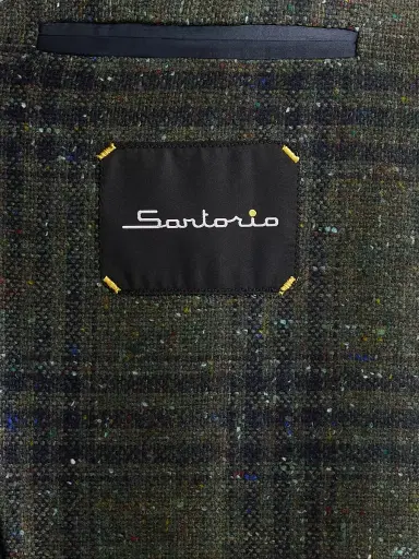 Sartorio Napoli Men's Glen Check Donegal-Effect Wool Sport Coat | Thumbnail 6 Sartorio Napoli Men's Glen Check Donegal-Effect Wool Sport Coat | Thumbnail 6