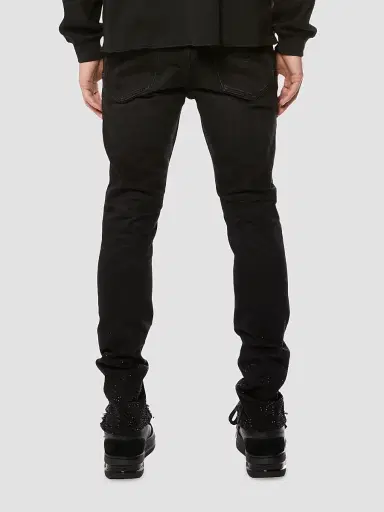 Purple Brand Men's High Contrast Bling Skinny Jeans | Thumbnail 2 Purple Brand Men's High Contrast Bling Skinny Jeans | Thumbnail 2