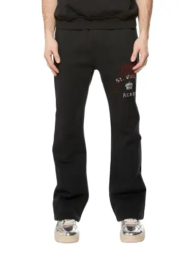 Purple Brand Men's Heavyweight Fleece Flared Sweatpants | Thumbnail 1 Purple Brand Men's Heavyweight Fleece Flared Sweatpants | Thumbnail 1