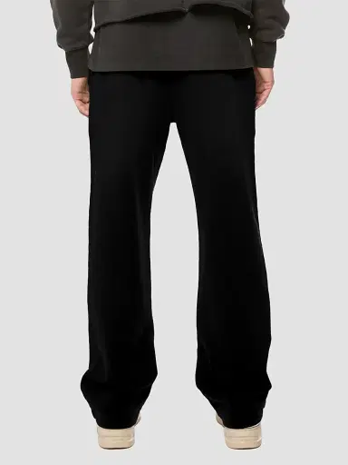 Purple Brand Men's Logo Cotton Fleece Straight-Leg Sweatpants | Thumbnail 2 Purple Brand Men's Logo Cotton Fleece Straight-Leg Sweatpants | Thumbnail 2