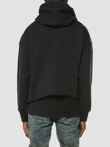 Purple Brand Men's Embellished Graphic Cotton Fleece Oversized Hoodie | Thumbnail 2 Purple Brand Men's Embellished Graphic Cotton Fleece Oversized Hoodie | Thumbnail 2