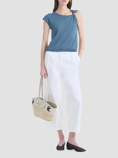 Altuzarra Women's Rinaldi Knotted T-Shirt | Thumbnail 2 Altuzarra Women's Rinaldi Knotted T-Shirt | Thumbnail 2