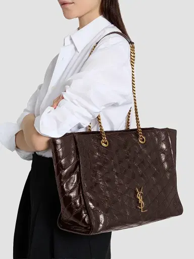 Saint Laurent Women's Niki Shopping Bag in Vintage Leather | Thumbnail 4 Saint Laurent Women's Niki Shopping Bag in Vintage Leather | Thumbnail 4
