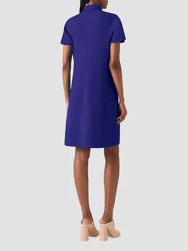 Akris Women's Stretch Cotton-Silk Polo Dress | Thumbnail 3 Akris Women's Stretch Cotton-Silk Polo Dress | Thumbnail 3