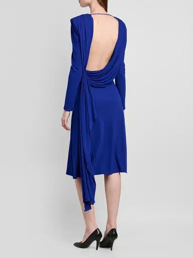 Versace Women's Jersey Crêpe Cockail Dress | Thumbnail 3 Versace Women's Jersey Crêpe Cockail Dress | Thumbnail 3