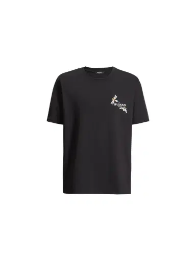 Balmain Embroidered Insect T-shirt | Thumbnail 1 Balmain Embroidered Insect T-shirt | Thumbnail 1