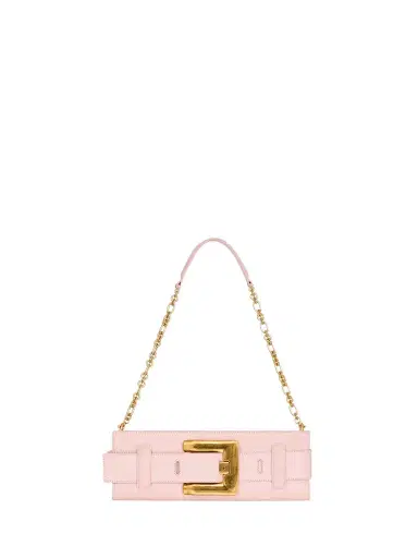 Balmain Anthem smooth leather clutch | Thumbnail 1 Balmain Anthem smooth leather clutch | Thumbnail 1