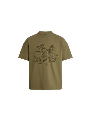 Balmain Printed Bloom T-shirt | Thumbnail 1 Balmain Printed Bloom T-shirt | Thumbnail 1