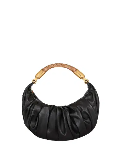 Balmain Medium Ébène bag in calfskin leather | Thumbnail 1 Balmain Medium Ébène bag in calfskin leather | Thumbnail 1