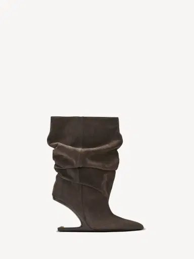 Balmain No Wedge suede ankle boots | Thumbnail 3 Balmain No Wedge suede ankle boots | Thumbnail 3