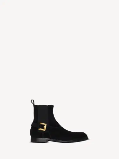 Balmain Anthem Chelsea boots in suede leather | Thumbnail 2 Balmain Anthem Chelsea boots in suede leather | Thumbnail 2