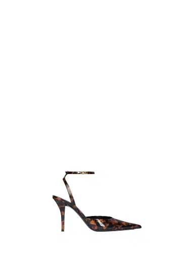 Balmain Printed patent leather strappy pumps | Thumbnail 1 Balmain Printed patent leather strappy pumps | Thumbnail 1