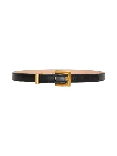 Balmain Anthem Belt 2Cm-Calfskin | Thumbnail 1 Balmain Anthem Belt 2Cm-Calfskin | Thumbnail 1