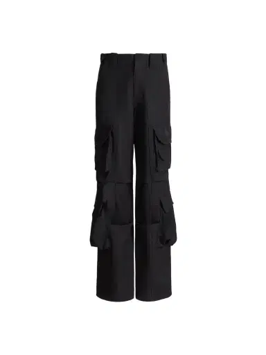 Balmain Wool twill cargo pants | Thumbnail 1 Balmain Wool twill cargo pants | Thumbnail 1