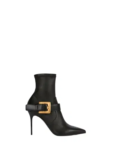 Balmain Anthem stretch leather ankle boots | Thumbnail 1 Balmain Anthem stretch leather ankle boots | Thumbnail 1