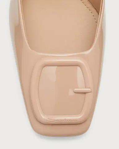 Santoni Lemon Patent Buckle Slingback Pumps | Thumbnail 6 Santoni Lemon Patent Buckle Slingback Pumps | Thumbnail 6