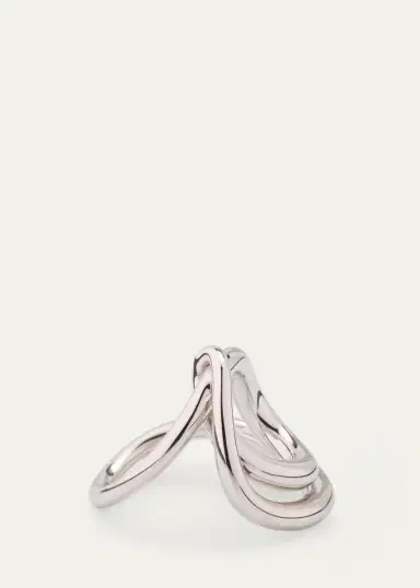 CHARLOTTE CHESNAIS Bague Lasso Ring in Sterling | Thumbnail 4 CHARLOTTE CHESNAIS Bague Lasso Ring in Sterling | Thumbnail 4