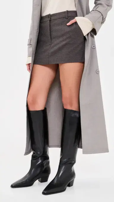 aeyde Medea Leather Knee-High Boots | Thumbnail 3 aeyde Medea Leather Knee-High Boots | Thumbnail 3