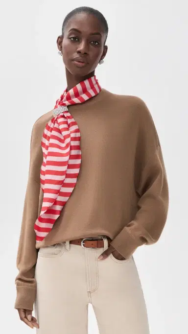 Essentiel Antwerp Kurtis Scarf Pullover | Thumbnail 2 Essentiel Antwerp Kurtis Scarf Pullover | Thumbnail 2
