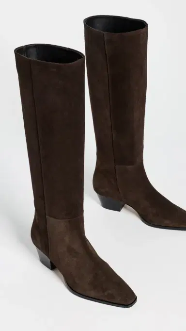 aeyde Medea Suede Knee-High Boots | Thumbnail 5 aeyde Medea Suede Knee-High Boots | Thumbnail 5