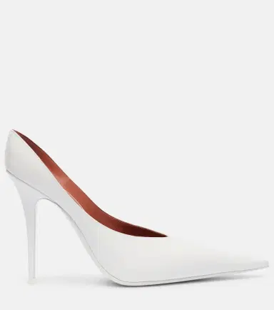Amina Muaddi Anok 105 patent leather pumps | Thumbnail 3 Amina Muaddi Anok 105 patent leather pumps | Thumbnail 3