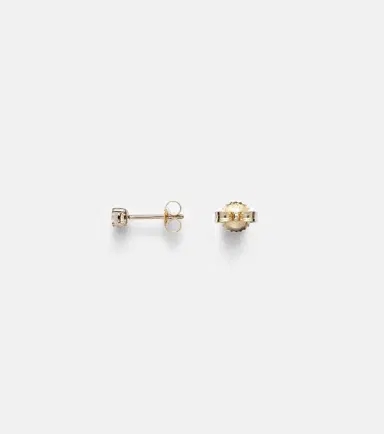 STONE AND STRAND 14kt gold earrings with diamonds | Thumbnail 2 STONE AND STRAND 14kt gold earrings with diamonds | Thumbnail 2