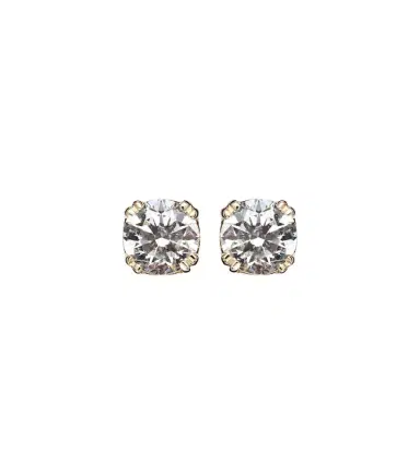 STONE AND STRAND 14kt gold earrings with diamonds | Thumbnail 1 STONE AND STRAND 14kt gold earrings with diamonds | Thumbnail 1