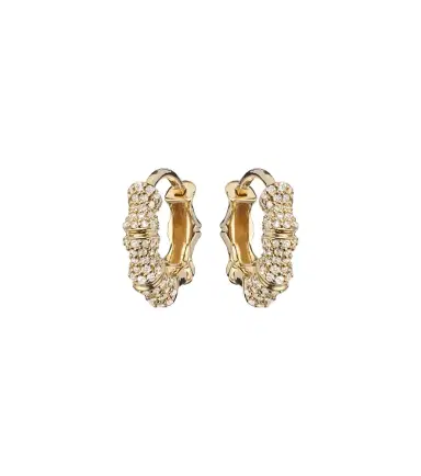 STONE AND STRAND 14kt gold earrings with diamonds | Thumbnail 1 STONE AND STRAND 14kt gold earrings with diamonds | Thumbnail 1