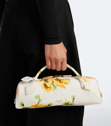 Alaïa Alaïa Le Teckel floral top-handle bag | Thumbnail 6 Alaïa Alaïa Le Teckel floral top-handle bag | Thumbnail 6