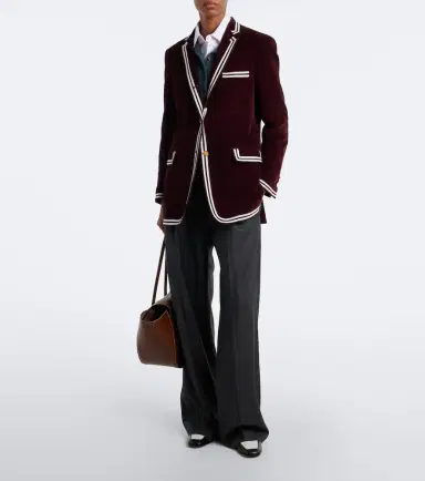 Thom Browne Cotton corduroy blazer | Thumbnail 2 Thom Browne Cotton corduroy blazer | Thumbnail 2