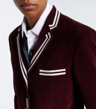 Thom Browne Cotton corduroy blazer | Thumbnail 3 Thom Browne Cotton corduroy blazer | Thumbnail 3