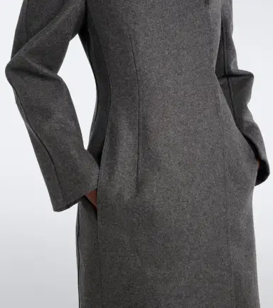 Jil Sander Double-breasted virgin wool coat | Thumbnail 5 Jil Sander Double-breasted virgin wool coat | Thumbnail 5