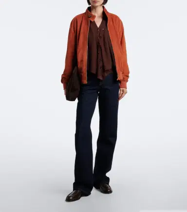 Tod's Suede bomber jacket | Thumbnail 7 Tod's Suede bomber jacket | Thumbnail 7