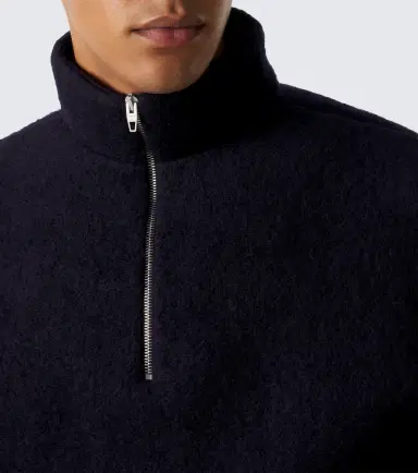 Jil Sander Wool-blend half-zip sweater | Thumbnail 5 Jil Sander Wool-blend half-zip sweater | Thumbnail 5