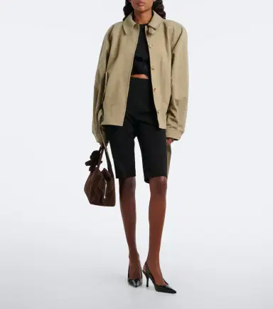 Magda Butrym Belted cotton jacket | Thumbnail 4 Magda Butrym Belted cotton jacket | Thumbnail 4