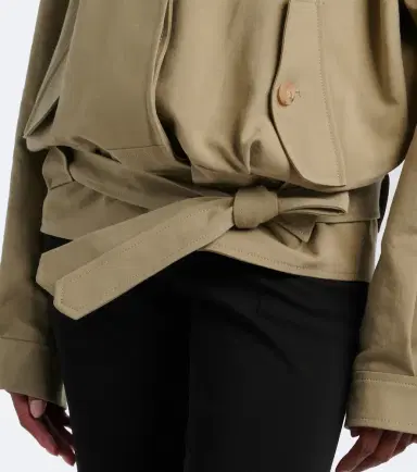 Magda Butrym Belted cotton jacket | Thumbnail 5 Magda Butrym Belted cotton jacket | Thumbnail 5