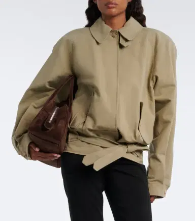 Magda Butrym Belted cotton jacket | Thumbnail 6 Magda Butrym Belted cotton jacket | Thumbnail 6