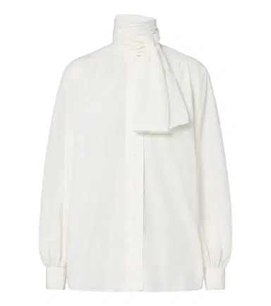 Ralph Lauren Collection Scarf-detail blouse | Thumbnail 1 Ralph Lauren Collection Scarf-detail blouse | Thumbnail 1