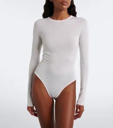 Alaïa Alaïa Wool bodysuit | Thumbnail 2 Alaïa Alaïa Wool bodysuit | Thumbnail 2