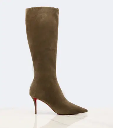 Christian Louboutin Miss Z suede knee-high boots | Thumbnail 2 Christian Louboutin Miss Z suede knee-high boots | Thumbnail 2